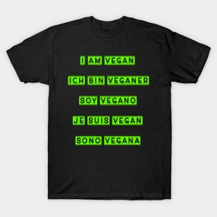 I am vegan T-Shirt